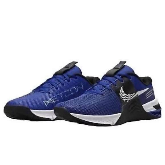 Nike Metcon 8 Old Royal Blue White Black New DO9328-400 Men's Size 12